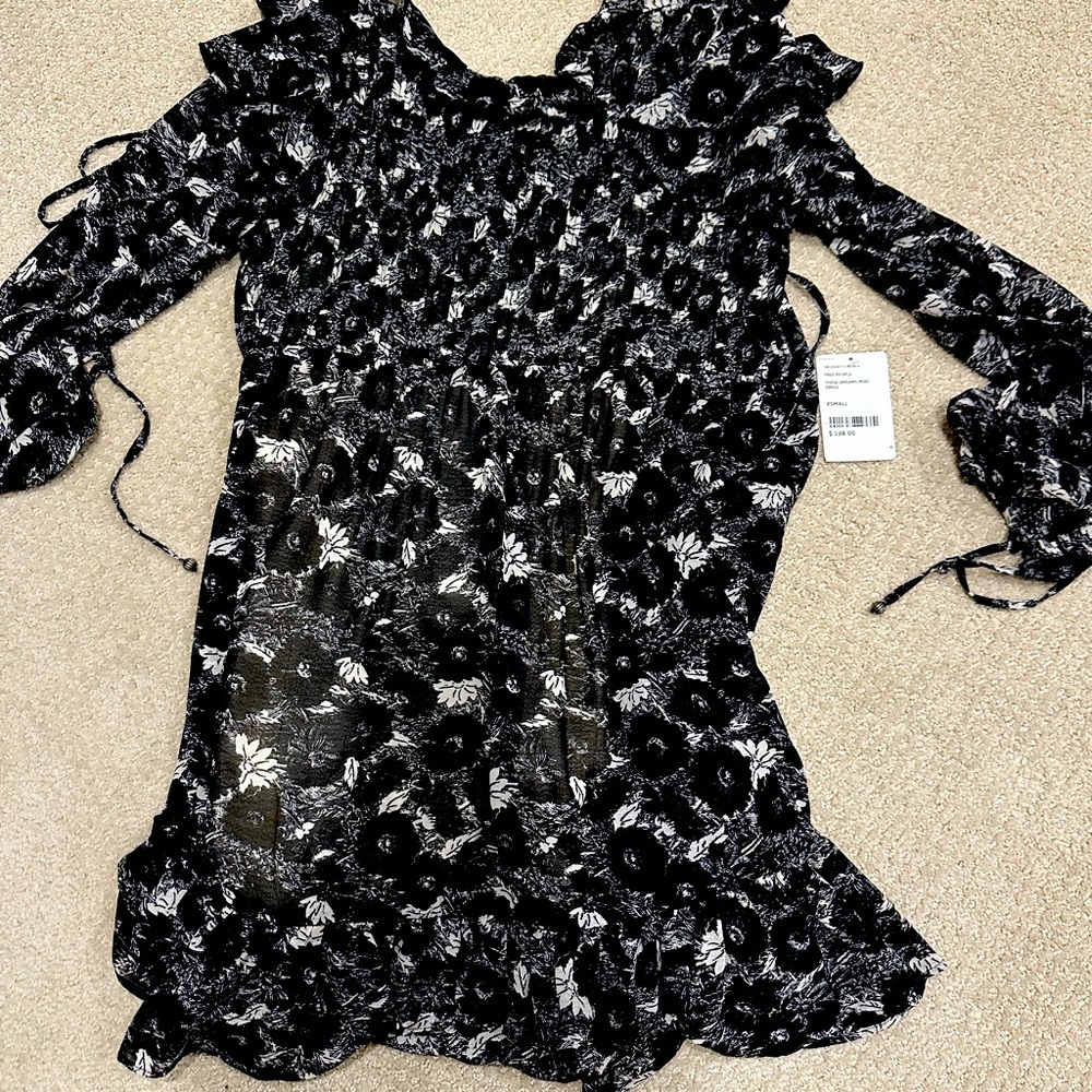 Free People NWT mini dress XS